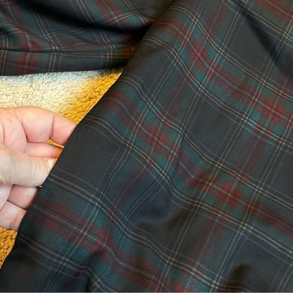 Forresters Golf Pullover Windbreaker Jacket Top Preppy Plaid Pockets Outdoor XXL - Picture 4 of 9